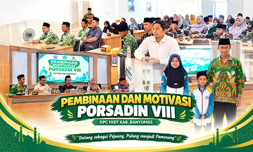 Pembinaan dan Motivasi PORSADIN VIII Tingkat Provinsi Jawa Tengah