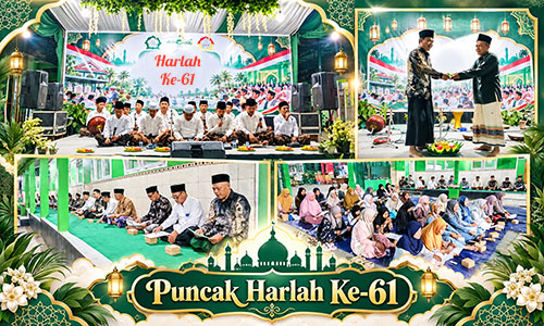 Istighotsah dan Sholawatan Meriahkan Puncak Harlah Ke-61 Madin Al-Ittihaad Pasir Kulon