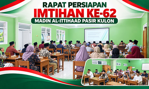 Rapat Persiapan Imtihan Ke-62